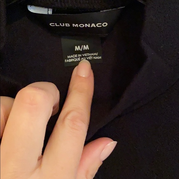 COPY - Club Monaco mock-neck tee - Picture 5 of 6